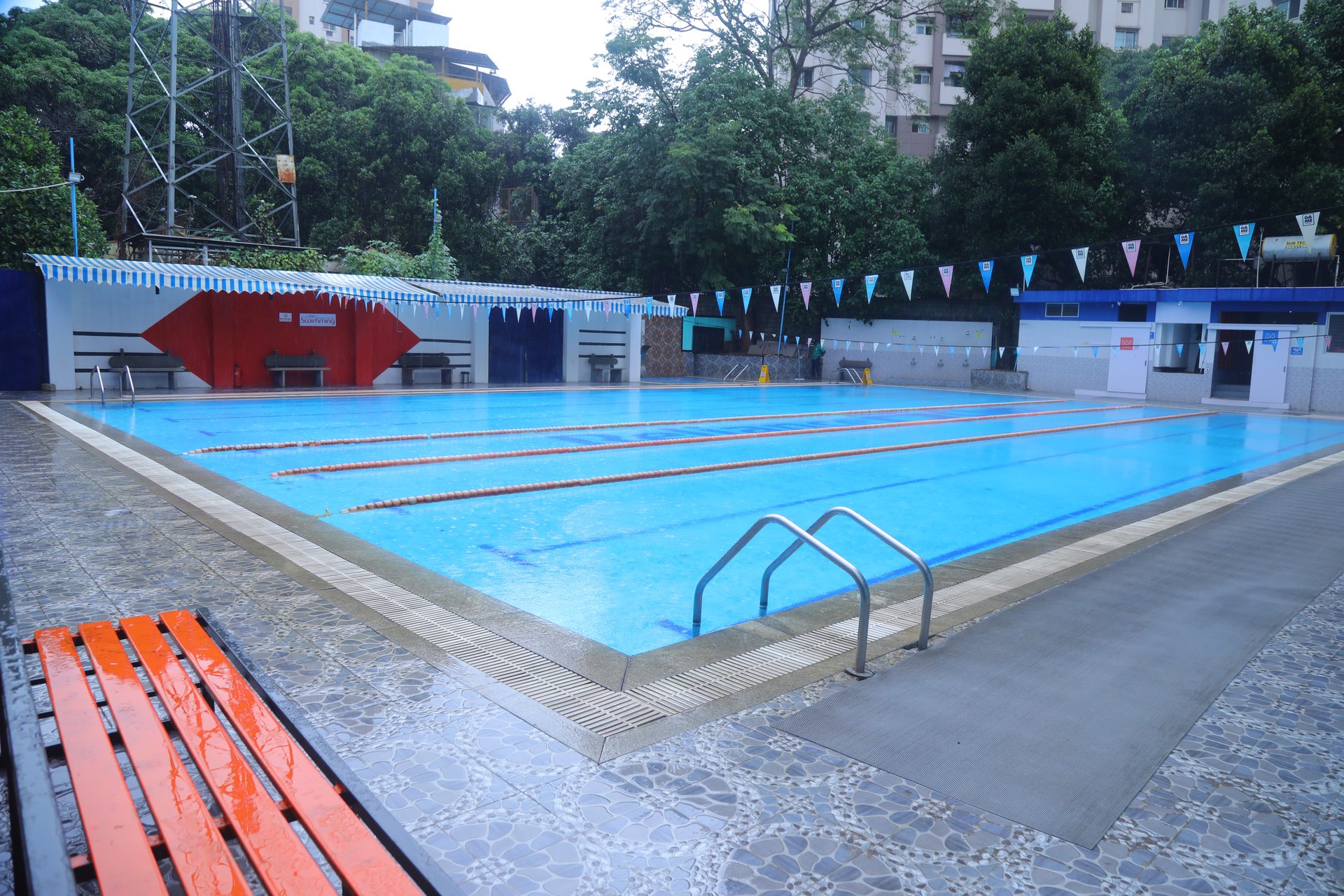 Swimming pool at Reliance Club
